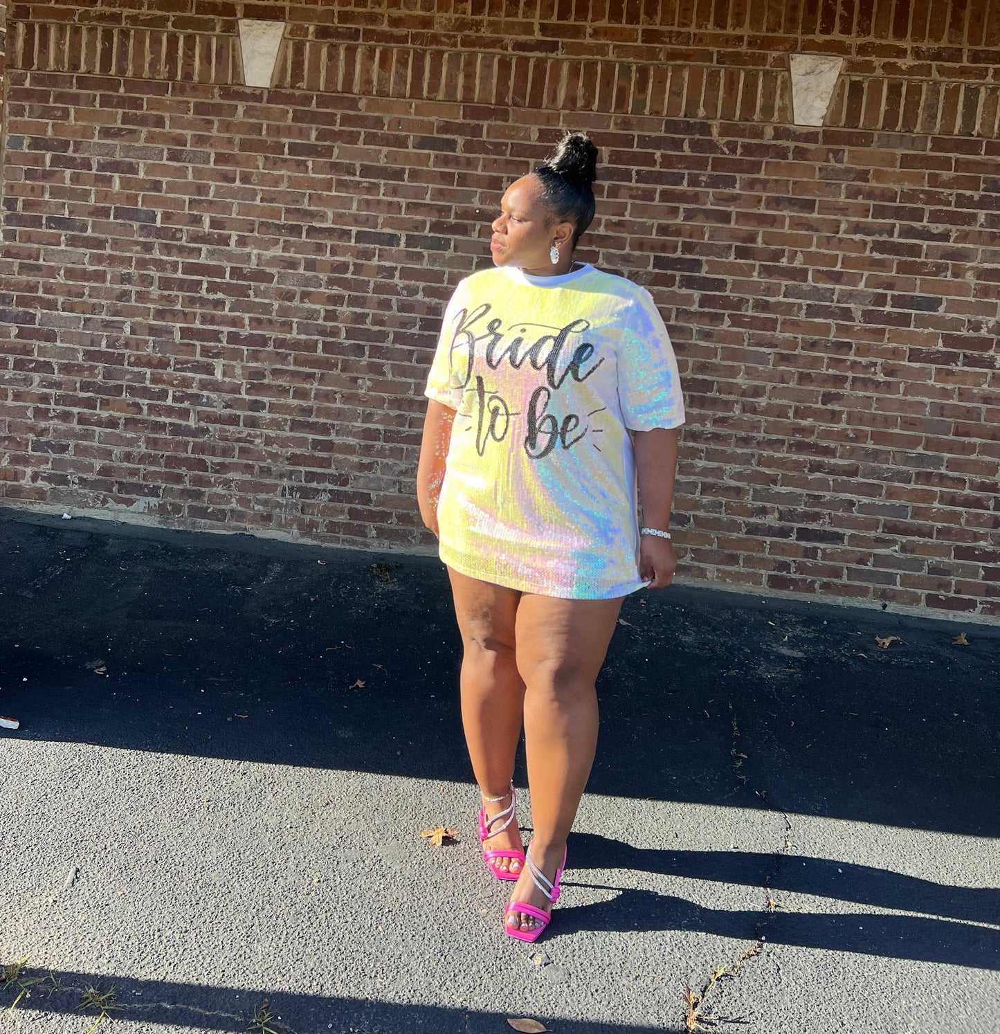 “Bride to Be” (dress top)