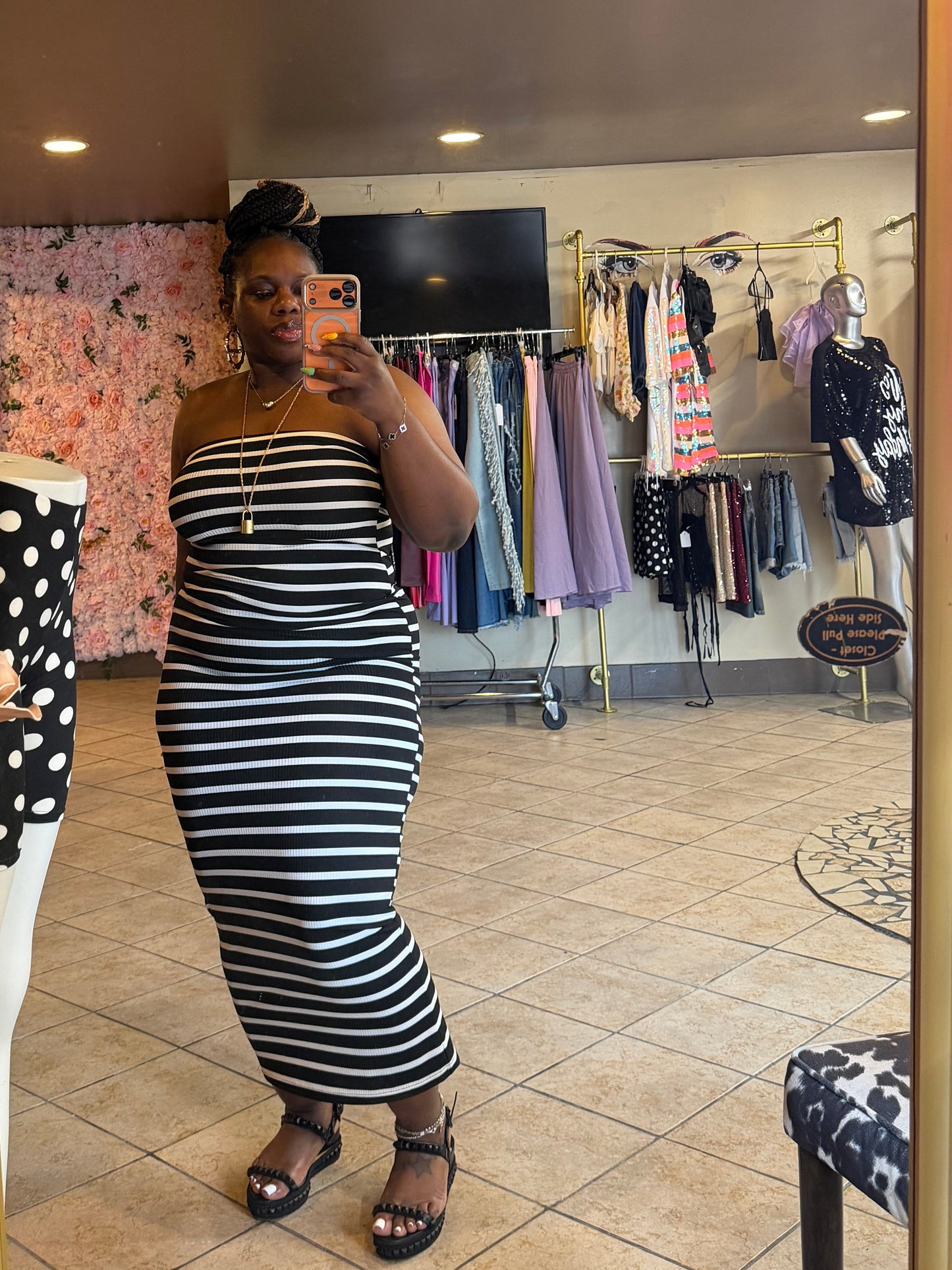 “Lucky Stripes” (dress)