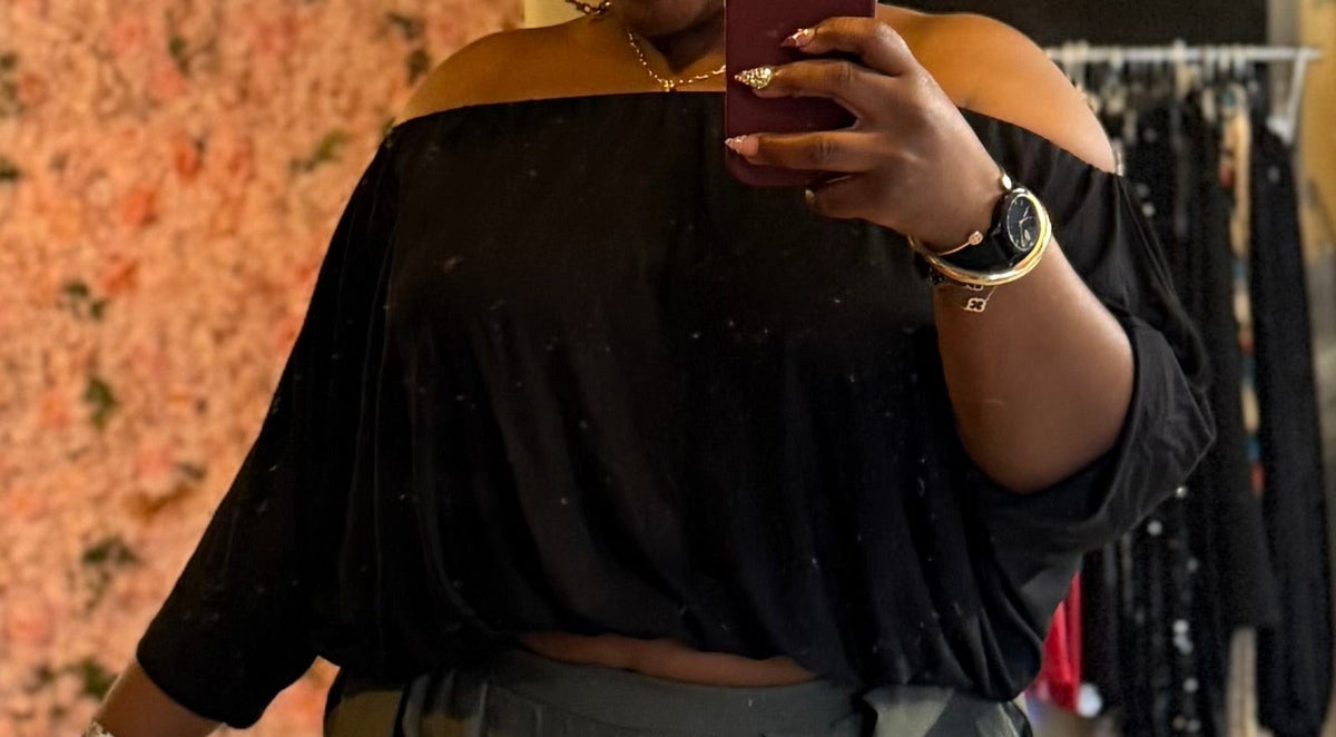 “Cold shoulder “ (top)
