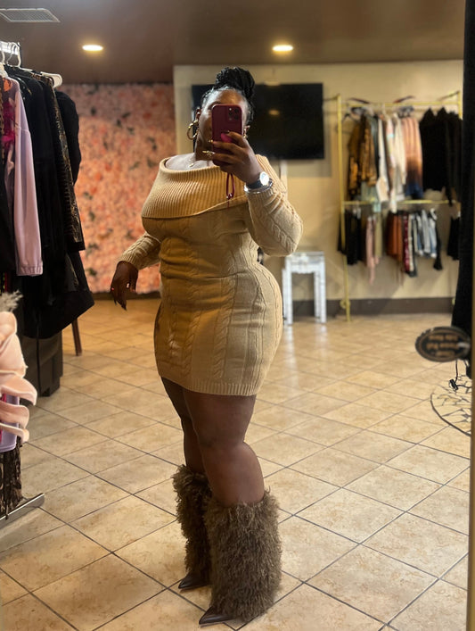“Hot butter pecan” (dress)