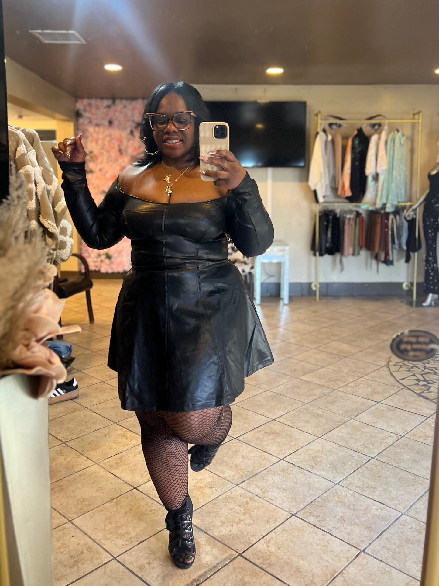 “Don’t Flatter Yourself” (dress)