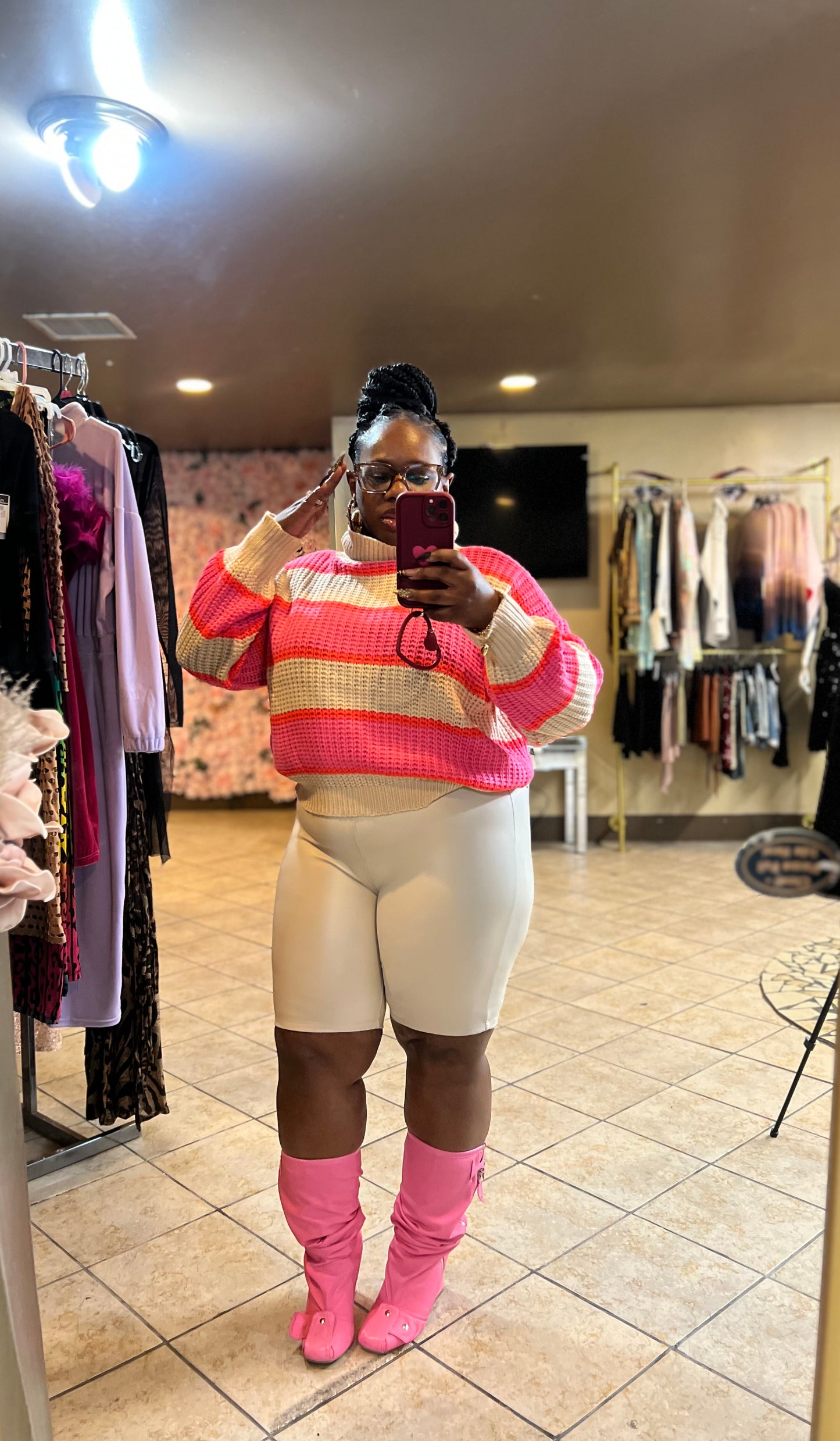 “Vibrant Kisses” (top)