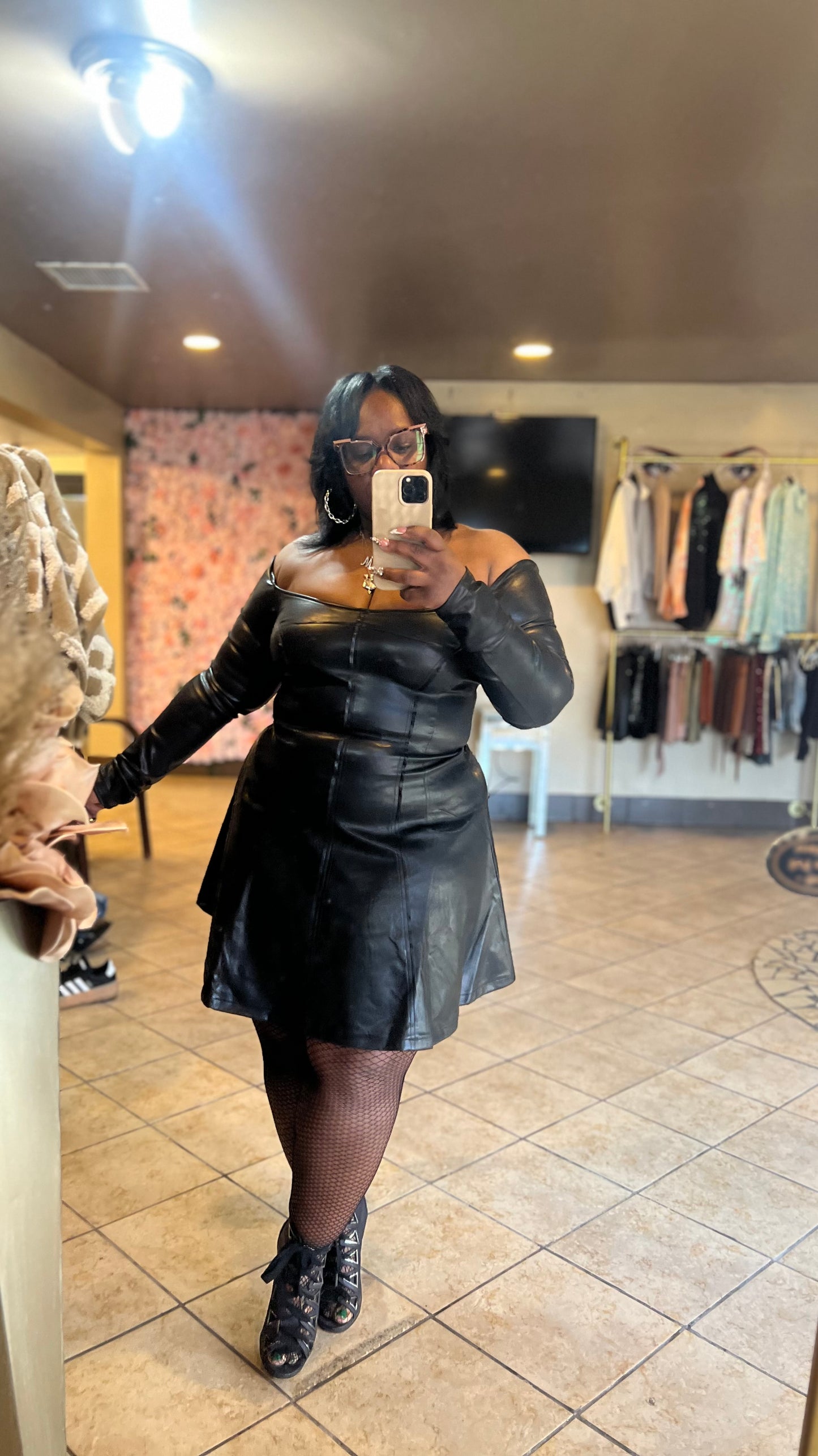 “Don’t Flatter Yourself” (dress)