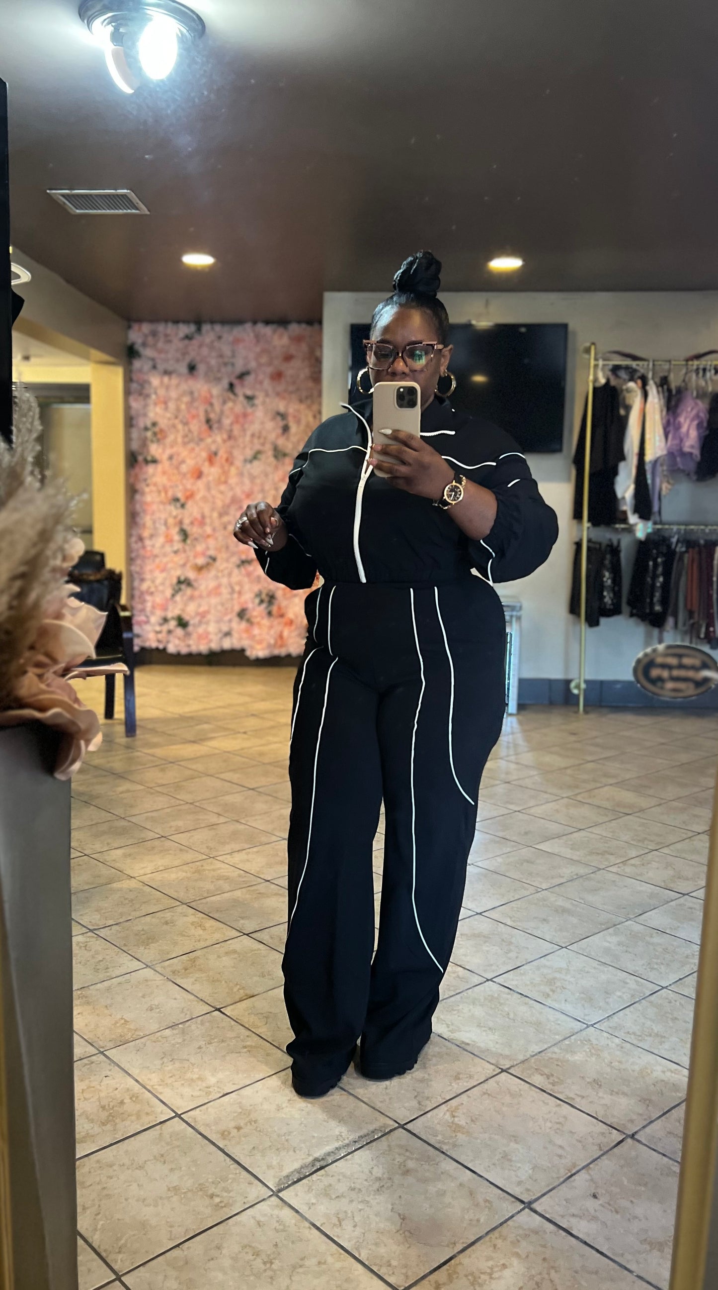 RESTOCK BROWN ONLY “Face card good” tracksuit (2piece set)