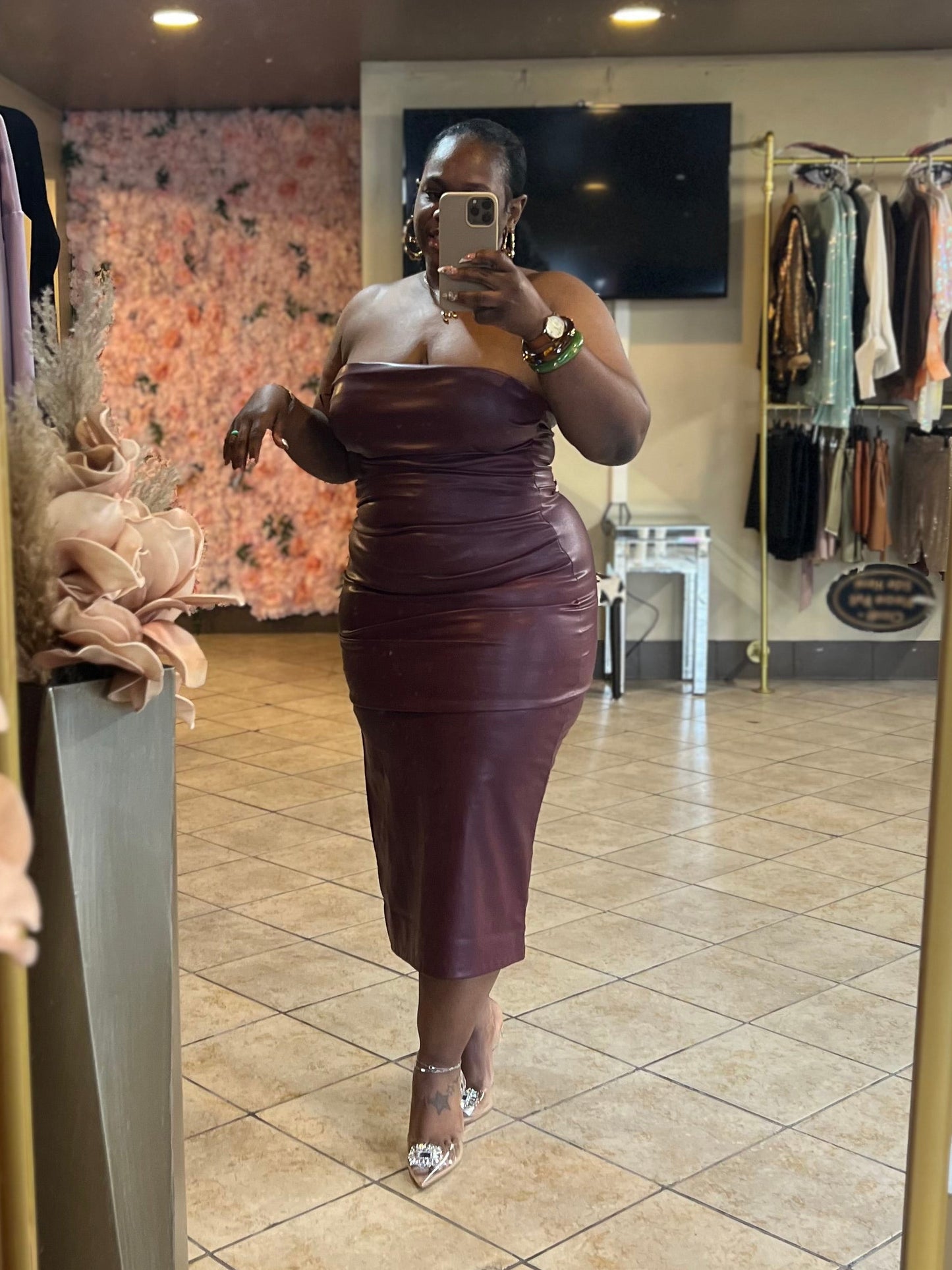 “Flaunting ” (dress)