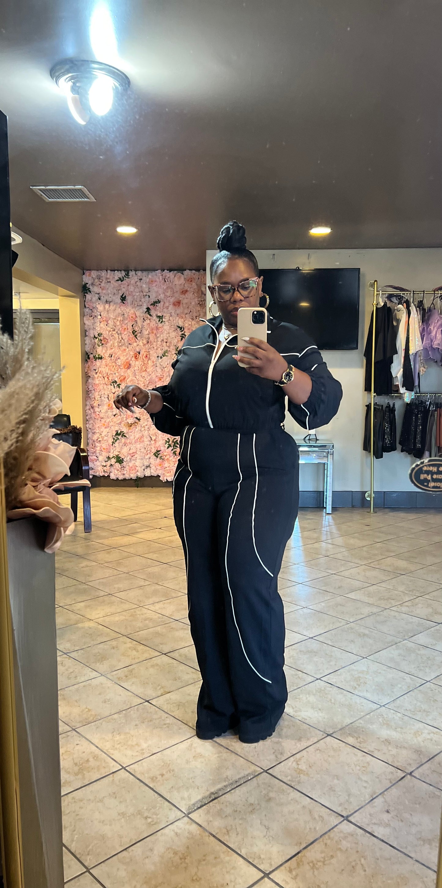 RESTOCK BROWN ONLY “Face card good” tracksuit (2piece set)