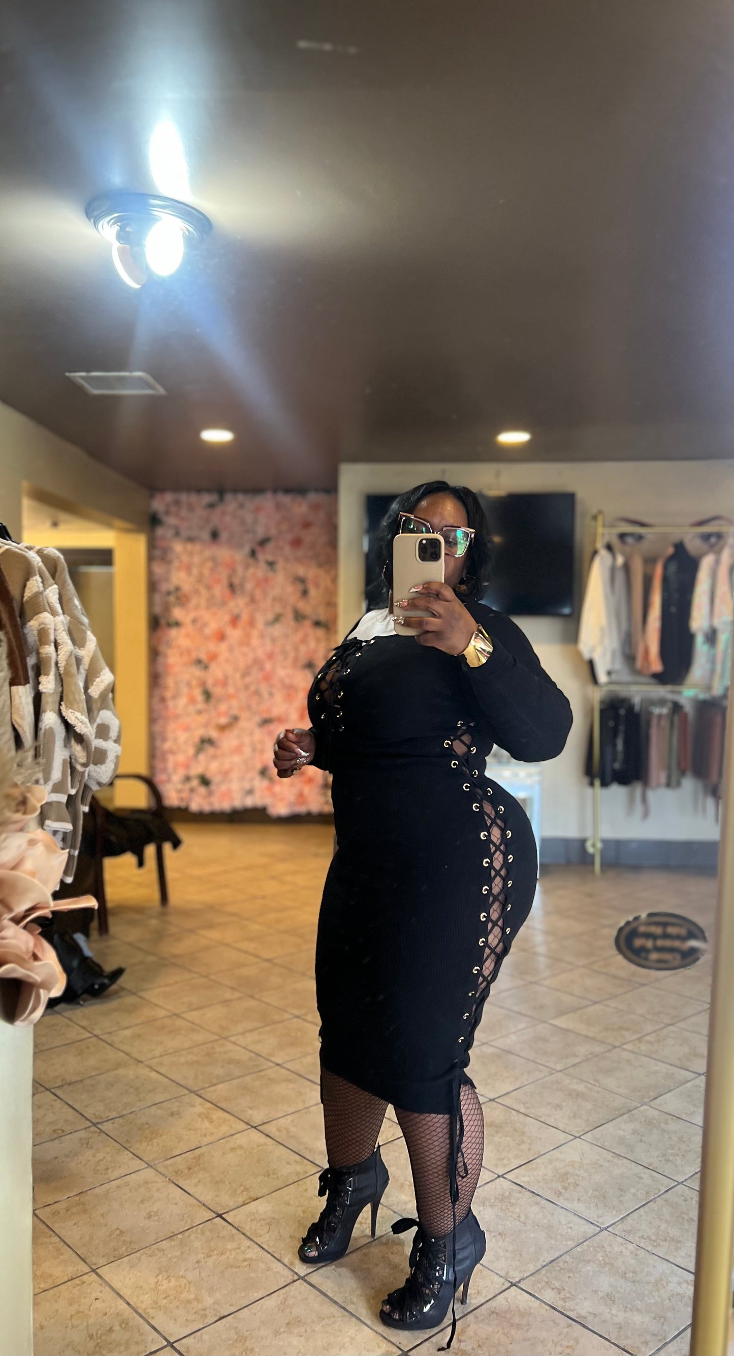 “Laced up” (dress)